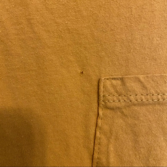 Gold Ruffle Hem Tee - Picture 3 of 3